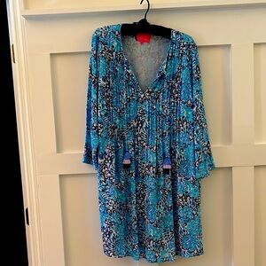 Lilly Pulitzer Blue and white dress